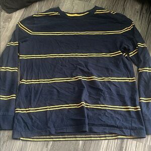 Sonoma Navy and Yellow Supersoft Tee